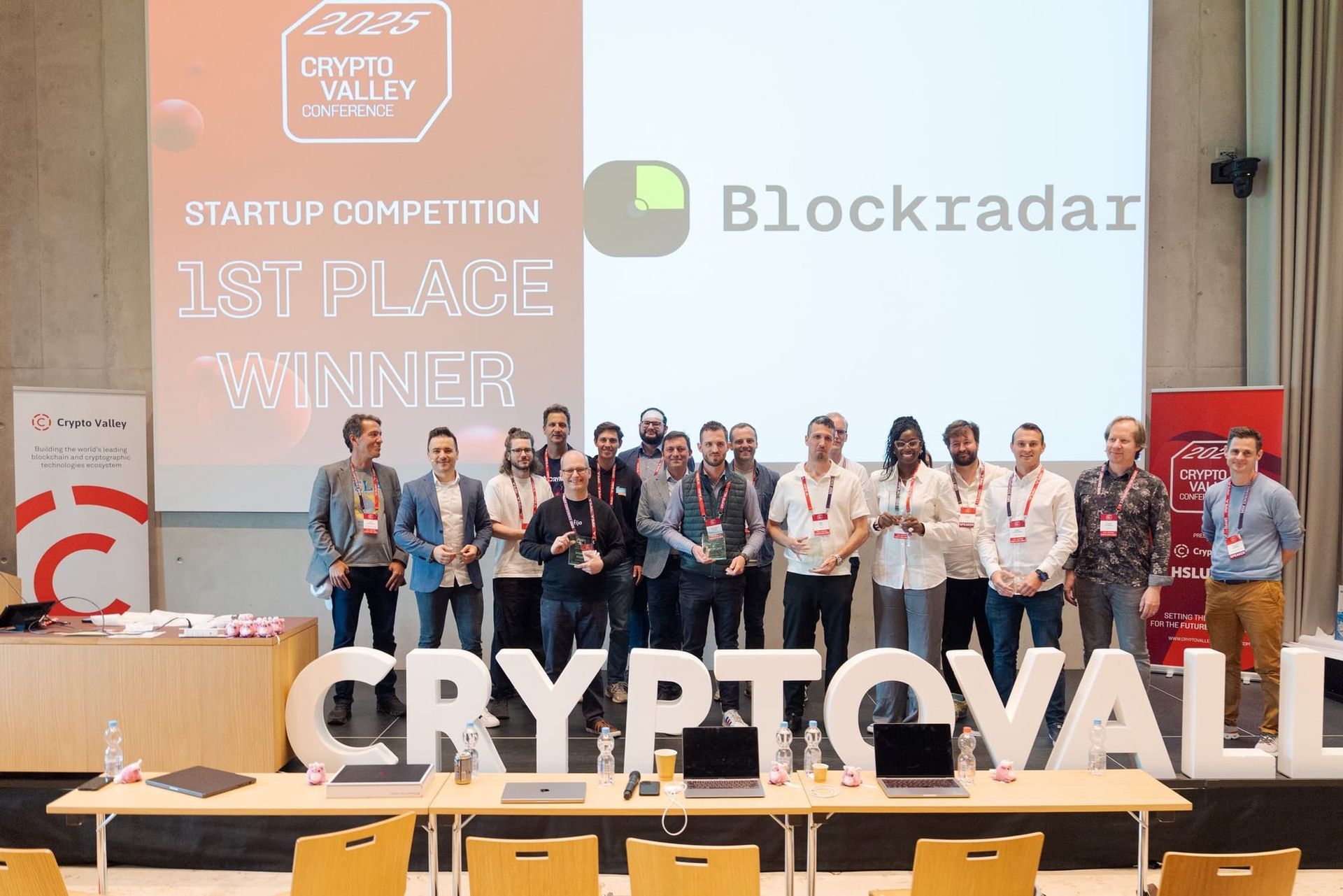 Blockradar wins first place