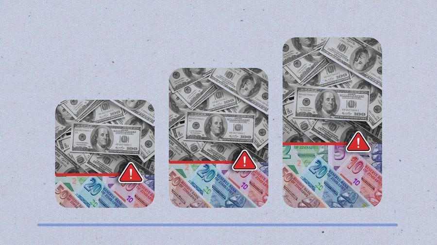 Zimbabwean dollar USD 2