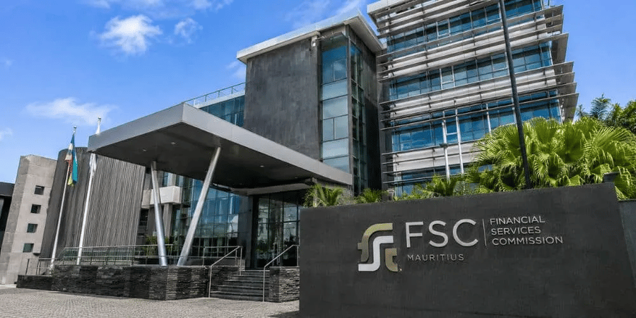 The office of Financial Services Commission, Mauritius