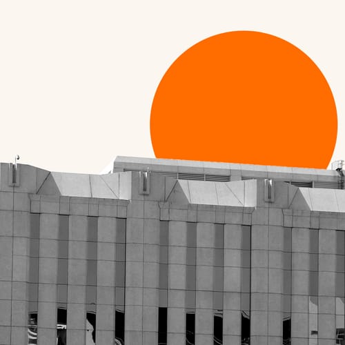 A cropped image of Standard Bank's head office