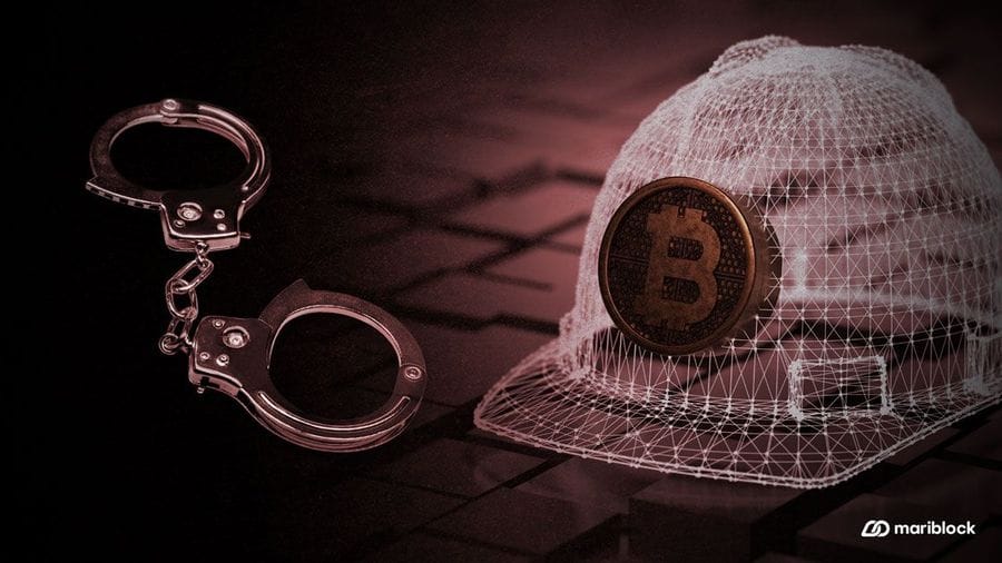 Bitcoin mining arrest 1