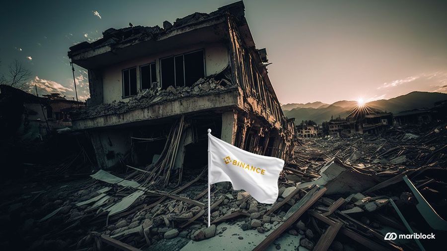 Binance donates to Morocco earthquake victims.