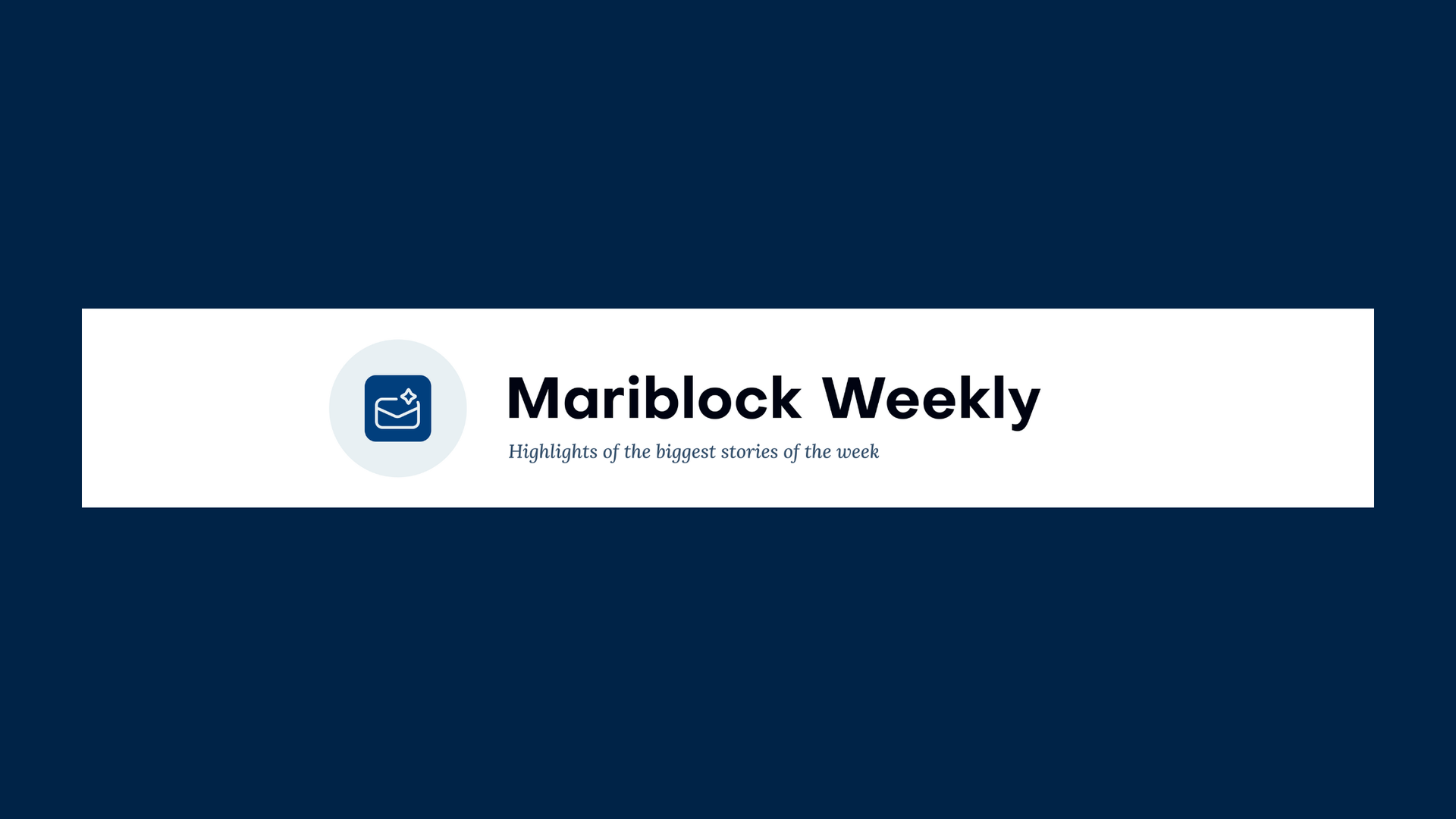 MB Weekly Banner